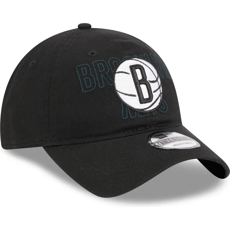 sapkak-ivelt-fekete-allithato-9twenty-draft-edition-2023-brooklyn-nets-nba-new-era