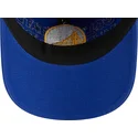 blaue-verstellbare-curved-cap-9twenty-draft-edition-2023-der-golden-state-warriors-nba-von-new-era