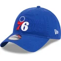 sapkak-ivelt-kek-allithato-9twenty-draft-edition-2023-philadelphia-76ers-nba-new-era