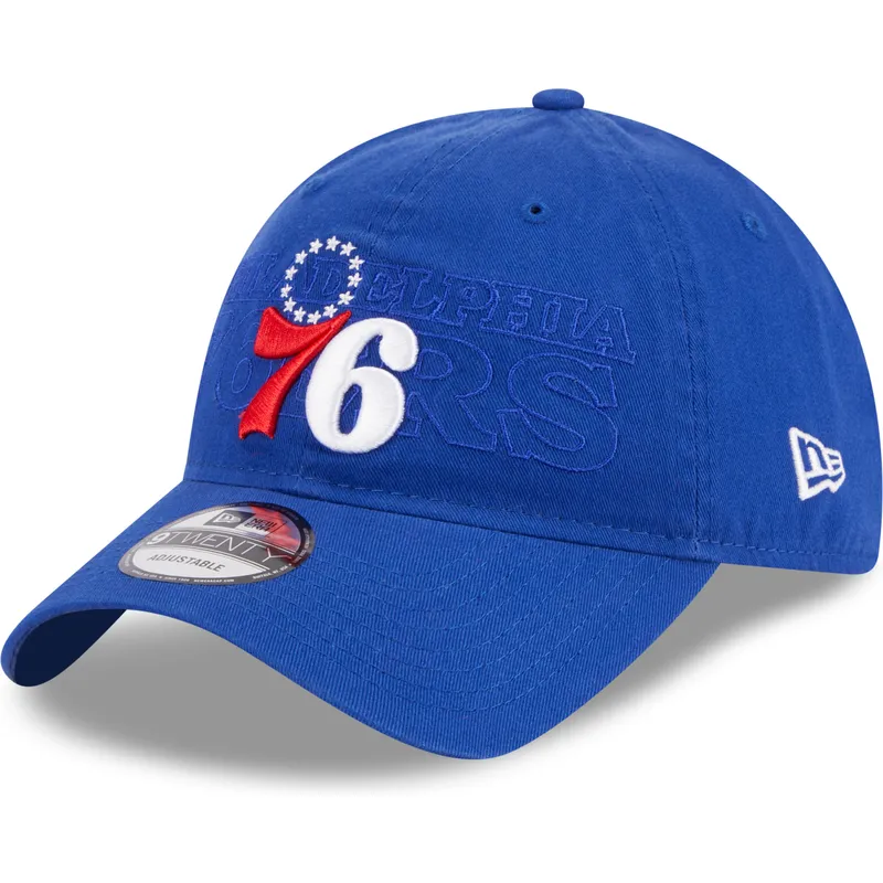 sapkak-ivelt-kek-allithato-9twenty-draft-edition-2023-philadelphia-76ers-nba-new-era