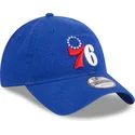 sapkak-ivelt-kek-allithato-9twenty-draft-edition-2023-philadelphia-76ers-nba-new-era