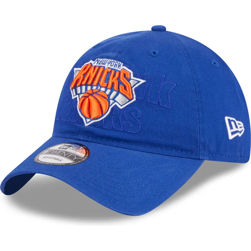 sapkak-ivelt-kek-allithato-9twenty-draft-edition-2023-new-york-knicks-nba-new-era