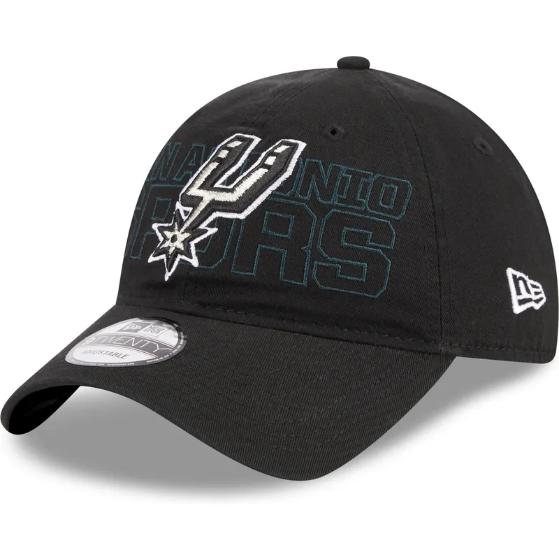 sapkak-ivelt-fekete-allithato-pant-9twenty-draft-edition-2023-san-antonio-spurs-nba-new-era