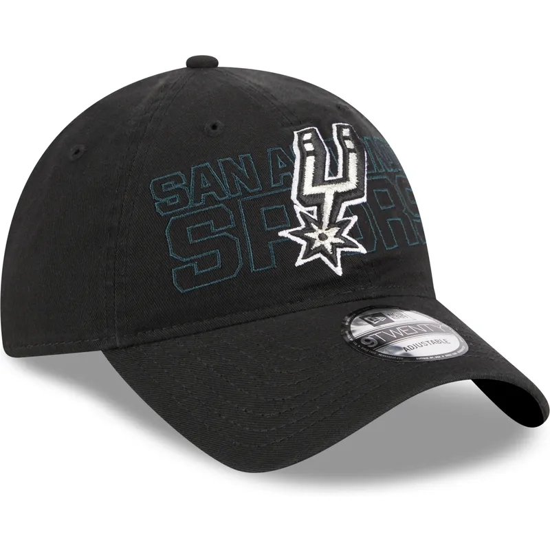 sapkak-ivelt-fekete-allithato-pant-9twenty-draft-edition-2023-san-antonio-spurs-nba-new-era