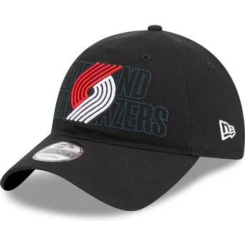Sapkák ívelt fekete állítható pánt 9TWENTY Draft Edition 2023 Portland Trail Blazers NBA New Era