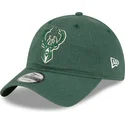 verstellbare-grune-9twenty-draft-edition-2023-kappe-der-milwaukee-bucks-nba-von-new-era
