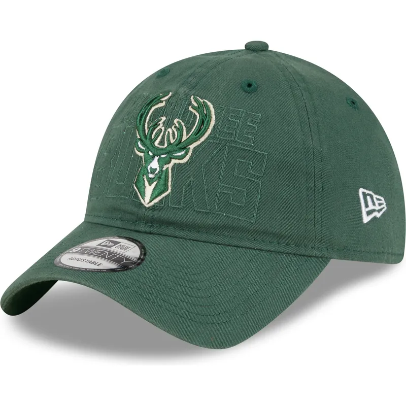sapkak-ivelt-zold-allithato-9twenty-draft-edition-2023-milwaukee-bucks-nba-new-era