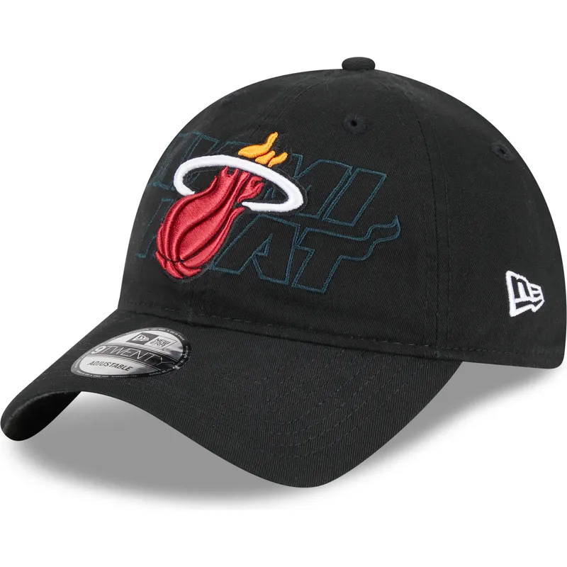 sapkak-ivelt-fekete-allithato-pant-9twenty-draft-edition-2023-miami-heat-nba-new-era