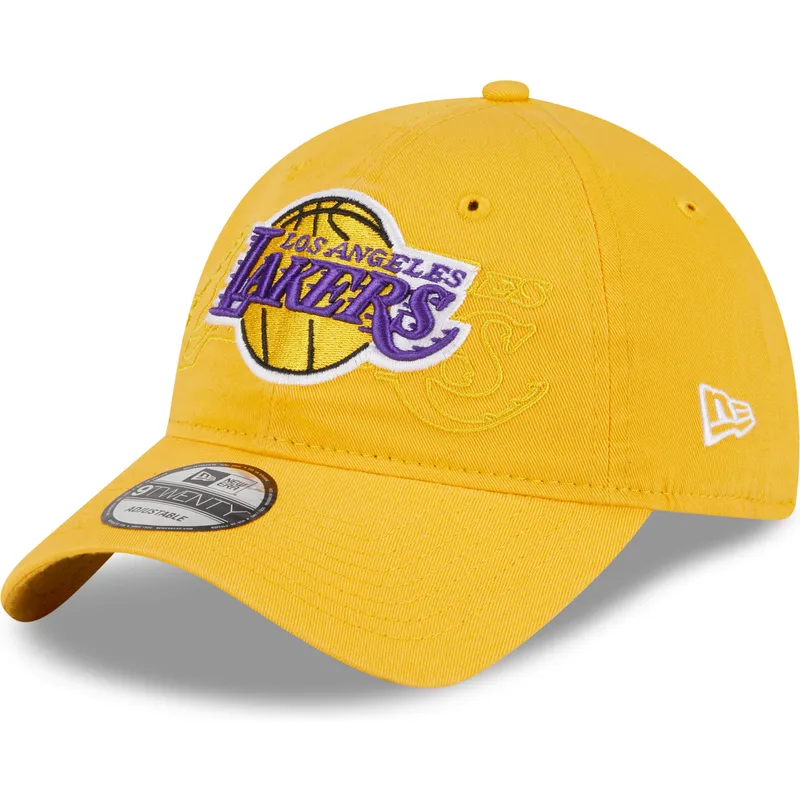 sapkak-ivelt-sarga-allithato-9twenty-draft-edition-2023-los-angeles-lakers-nba-new-era
