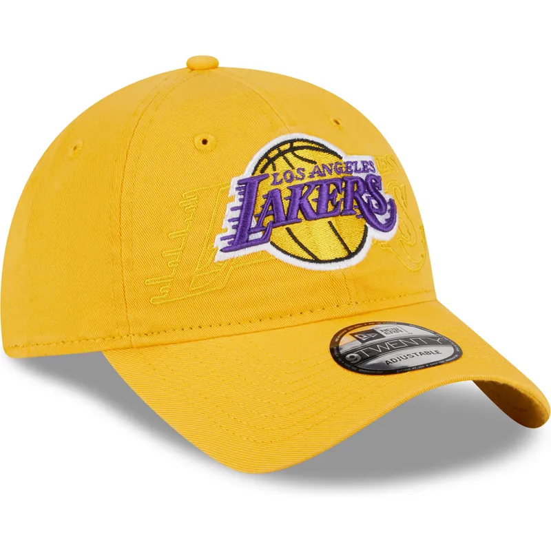 sapkak-ivelt-sarga-allithato-9twenty-draft-edition-2023-los-angeles-lakers-nba-new-era
