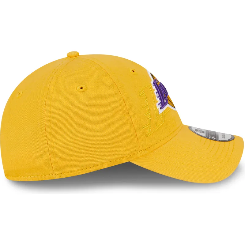 sapkak-ivelt-sarga-allithato-9twenty-draft-edition-2023-los-angeles-lakers-nba-new-era