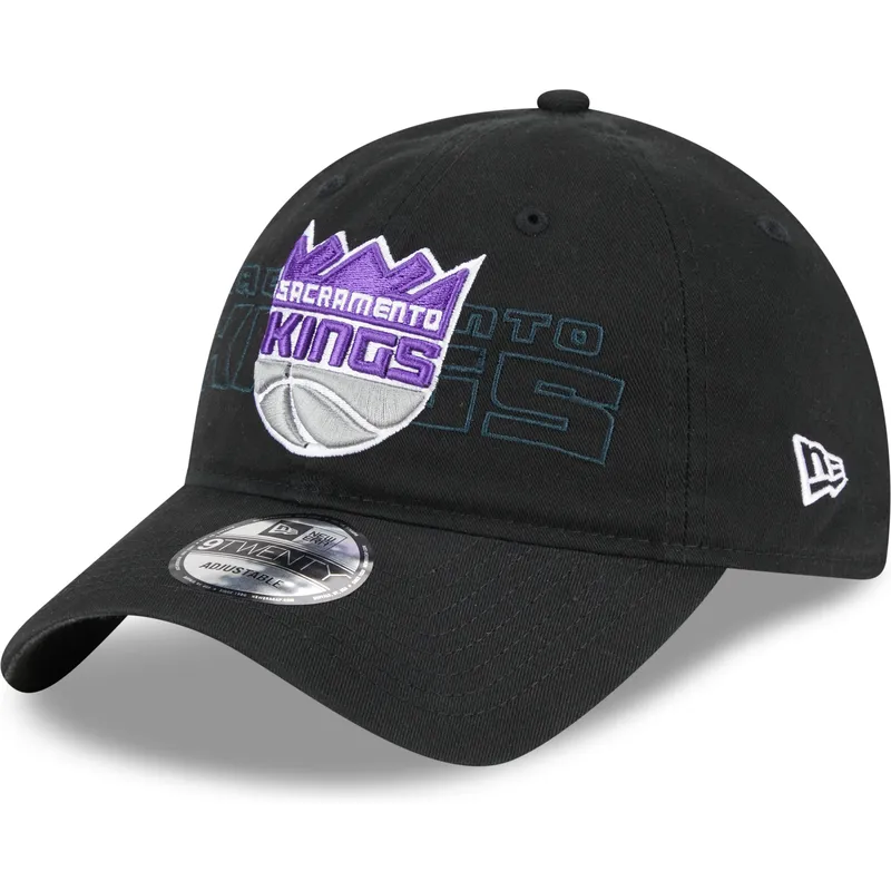 sapkak-ivelt-fekete-allithato-9twenty-draft-edition-2023-sacramento-kings-nba-new-era