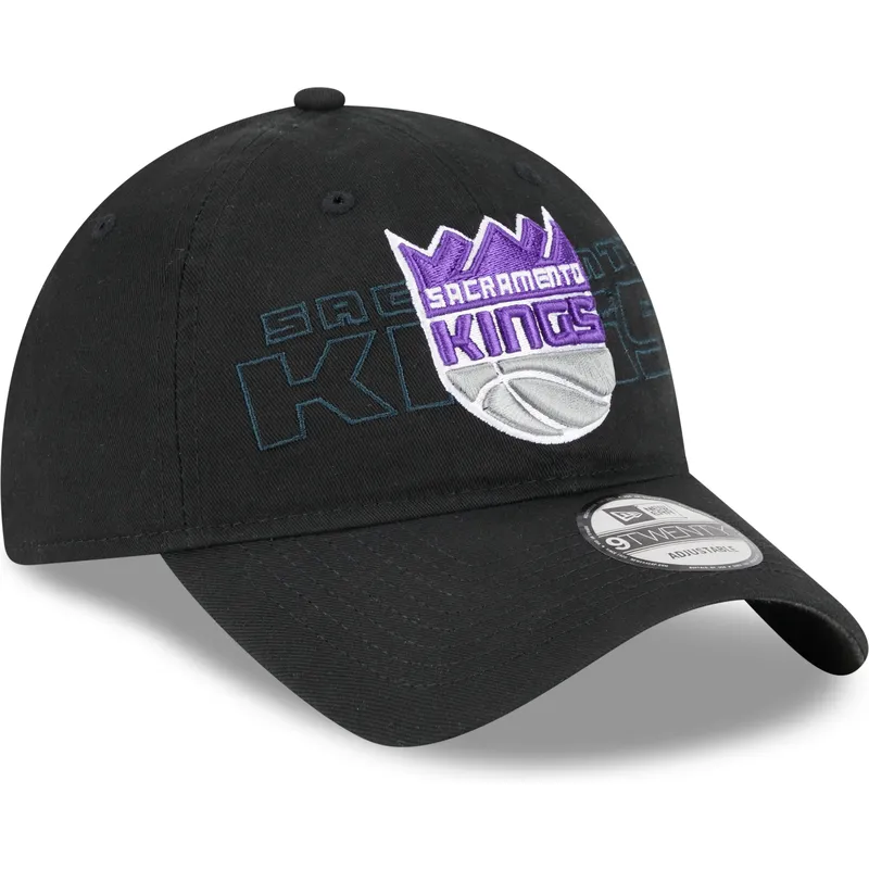 sapkak-ivelt-fekete-allithato-9twenty-draft-edition-2023-sacramento-kings-nba-new-era