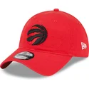 cap-ivelt-cherven-reguliruema-lenta-9twenty-draft-edition-2023-toronto-raptors-nba-new-era