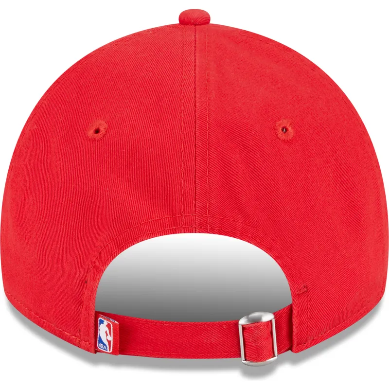 cap-ivelt-cherven-reguliruema-lenta-9twenty-draft-edition-2023-toronto-raptors-nba-new-era