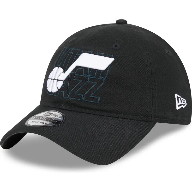sapkak-ivelt-fekete-allithato-9twenty-draft-edition-2023-utah-jazz-nba-new-era