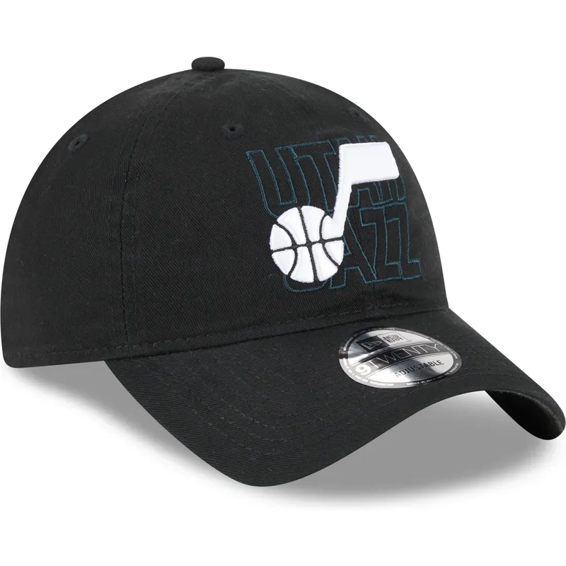 sapkak-ivelt-fekete-allithato-9twenty-draft-edition-2023-utah-jazz-nba-new-era