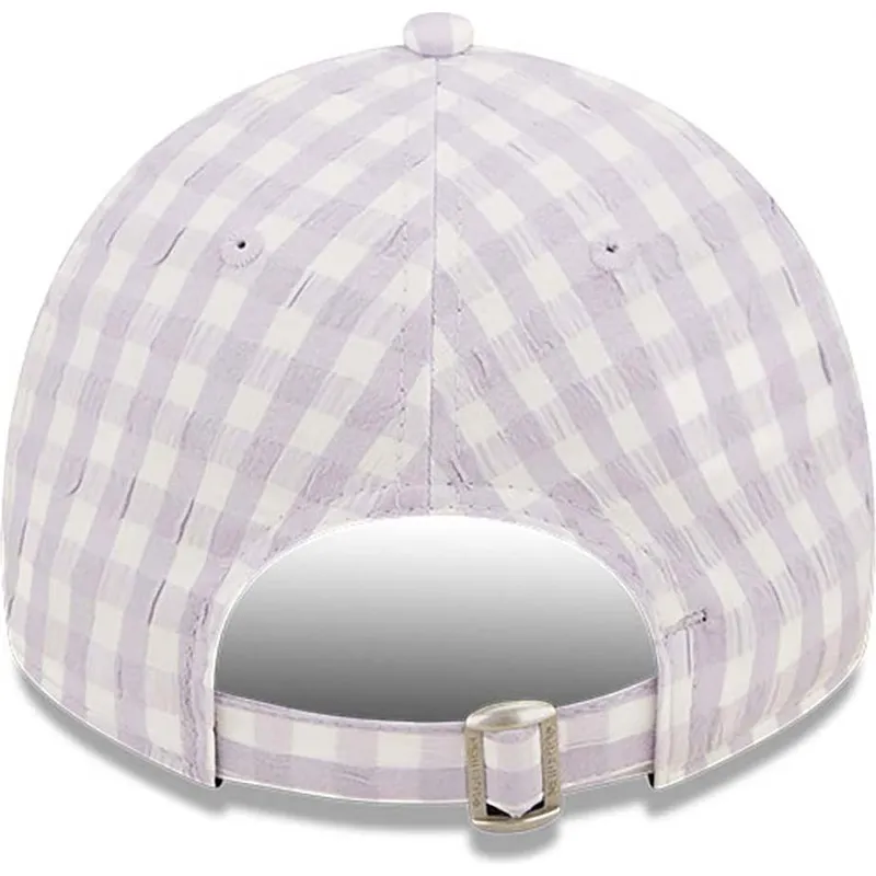 sapkak-ivelt-lila-allithato-pant-claro-9twenty-gingham-new-york-yankees-mlb-new-era