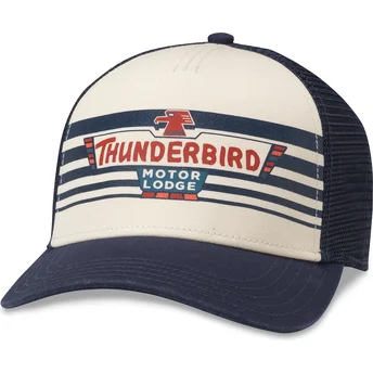 Sapkák ívelt sötétkék snapback American Needle