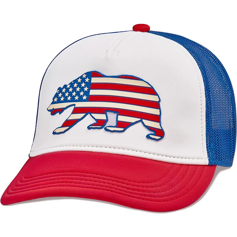 weiss-blau-rote-trucker-kappe-snapback-california-bear-riptide-valin-von-american-needle