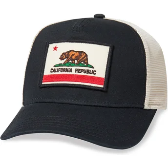 Sapkák ívelt fekete snapback Bear Valin American Needle