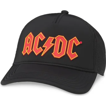 Sapkák ívelt fekete snapback AC/DC Riptide Valin American Needle