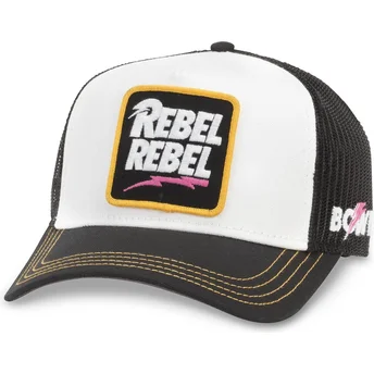 Sapkák ívelt fehér snapback Rebel Rebel Valin American...