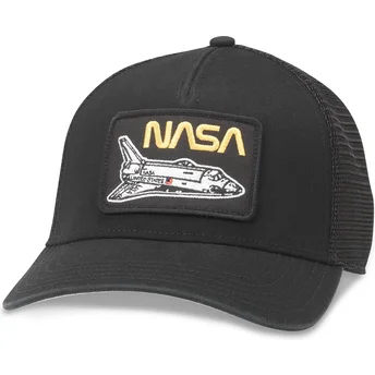 Cap ívelt черен снапбек American Needle