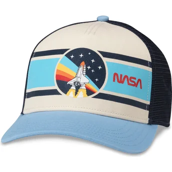 Sapkák ívelt kék snapback Sinclair American Needle