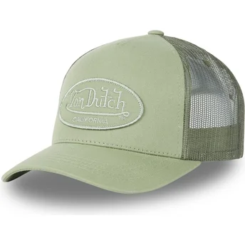Sapkák ívelt zöld snapback LOF A2 Von Dutch