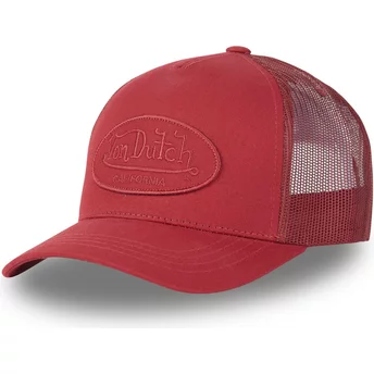 Von Dutch LOF A3 Red Trucker Hat