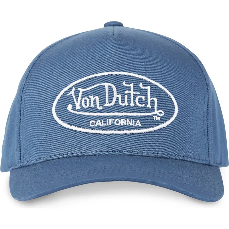 blaue-verstellbare-curved-cap-lof-c5-von-von-dutch