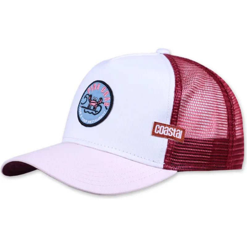 sapkak-ivelt-tobbszinu-snapback-pink-crab-hft-coastal