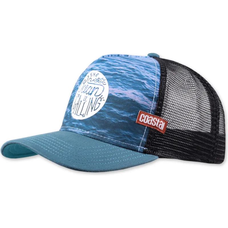 trucker-cap-blau-the-ocean-is-calling-hft-von-coastal