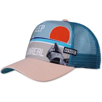 Sapkák ívelt kék snapback Keep It Unreal HFT Coastal
