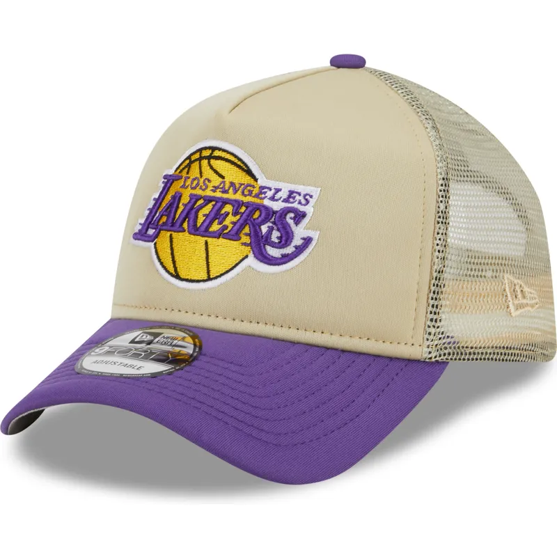 sapkak-ivelt-bezs-snapback-9forty-a-frame-all-day-los-angeles-lakers-nba-new-era