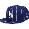 sapkak-lapos-kek-snapback-9fifty-pinstripe-visor-clip-los-angeles-dodgers-mlb-new-era
