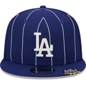 sapkak-lapos-kek-snapback-9fifty-pinstripe-visor-clip-los-angeles-dodgers-mlb-new-era