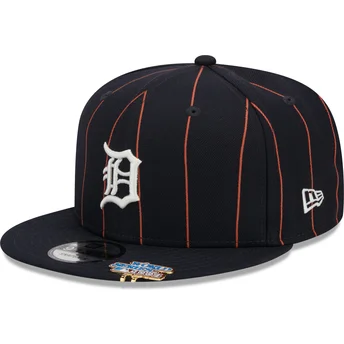 Sapkák lapos sötétkék snapback 9FIFTY Pinstripe Visor Clip Detroit Tigers MLB New Era