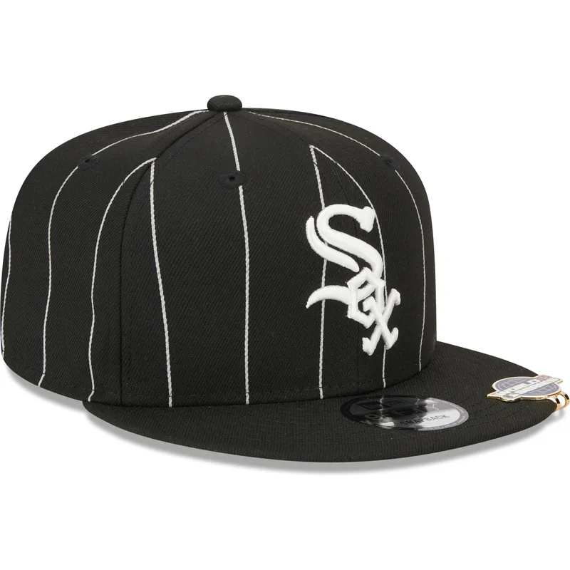 sapkak-lapos-fekete-snapback-9fifty-pinstripe-visor-clip-chicago-white-sox-mlb-new-era sapkak-lapos-fekete-snapback-9fifty-pinstripe-visor-clip-chicago-white-sox-mlb-new-era