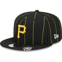 sapkak-lapos-fekete-snapback-9fifty-pinstripe-visor-clip-pittsburgh-pirates-mlb-new-era