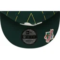 sapkak-lapos-zold-snapback-9fifty-pinstripe-visor-clip-oakland-athletics-mlb-new-era
