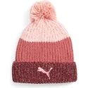 puma-damenmutze-in-rot-und-rosa-mit-bommel