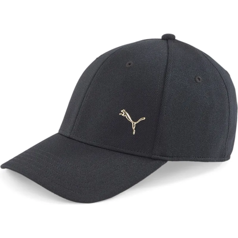 sapkak-ivelt-fekete-allithato-gold-metal-cat-puma