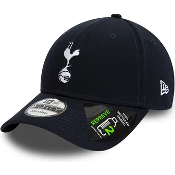 Marinblå böjd justerbar keps 9FORTY Repreve från Tottenham Hotspur Football Club Premier League av New Era