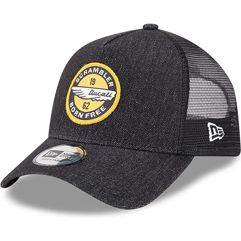 sapkak-ivelt-fekete-snapback-denim-a-frame-ducati-motor-motogp-new-era