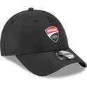 schwarze-verstellbare-curved-cap-9forty-ripstop-von-ducati-motor-motogp-von-new-era