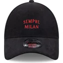 new-era-curved-brim-sempre-milan-9forty-needle-cord-ac-milan-serie-a-black-adjustable-cap