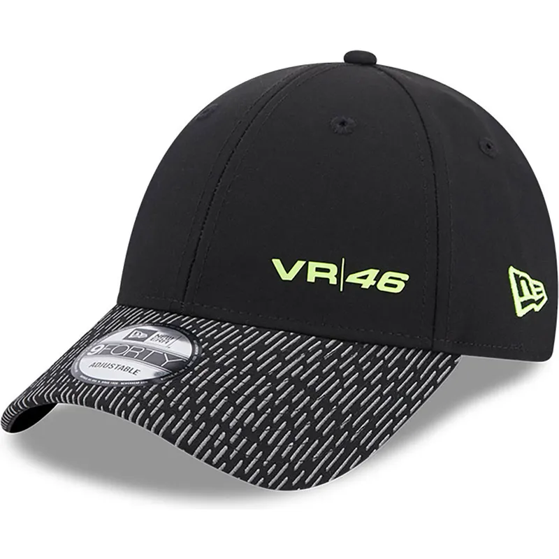 schwarze-verstellbare-curved-cap-9forty-reflective-visor-von-valentino-rossi-vr46-motogp-von-new-era
