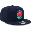 sapkak-lapos-kek-snapback-9fifty-wool-england-rugby-rfu-new-era